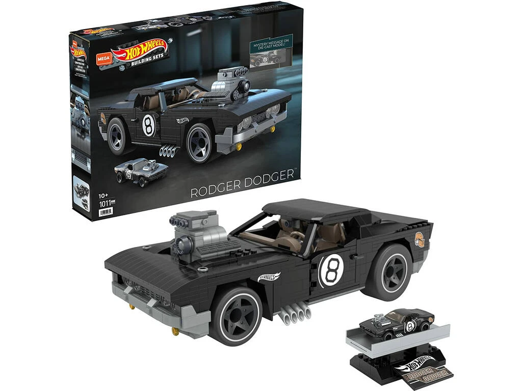 Mega Construx Hot Wheels Coleccionistas Rodger Dodger Mattel HDJ98 4 Mega Construx Hot Wheels Coleccionistas Rodger Dodger Mattel HDJ98 - Imagen 2