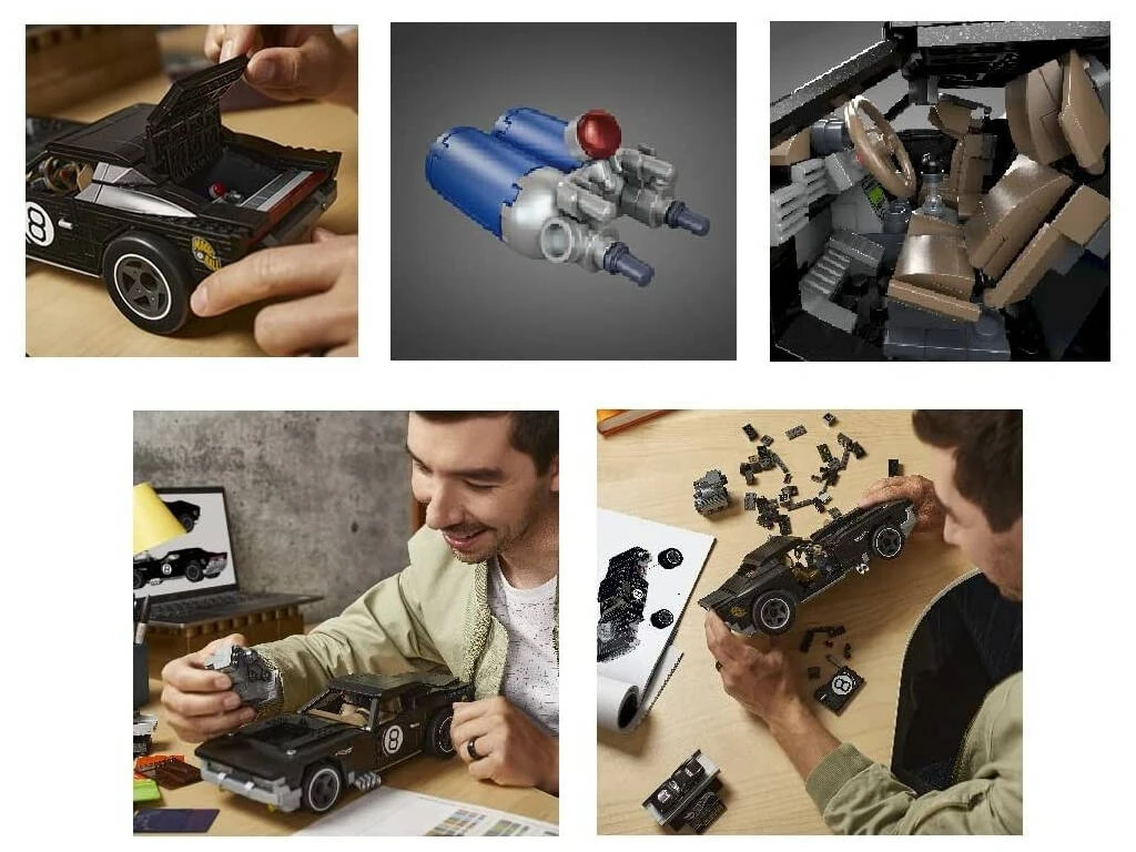 Mega Construx Hot Wheels Coleccionistas Rodger Dodger Mattel HDJ98 6 Mega Construx Hot Wheels Coleccionistas Rodger Dodger Mattel HDJ98 - Imagen 4