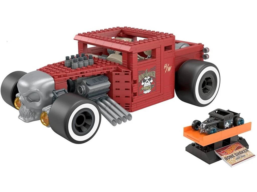 Mega Hot Wheels Building Sets Bone Shaker Mattel HBD50 3 Mega Hot Wheels Building Sets Bone Shaker Mattel HBD50