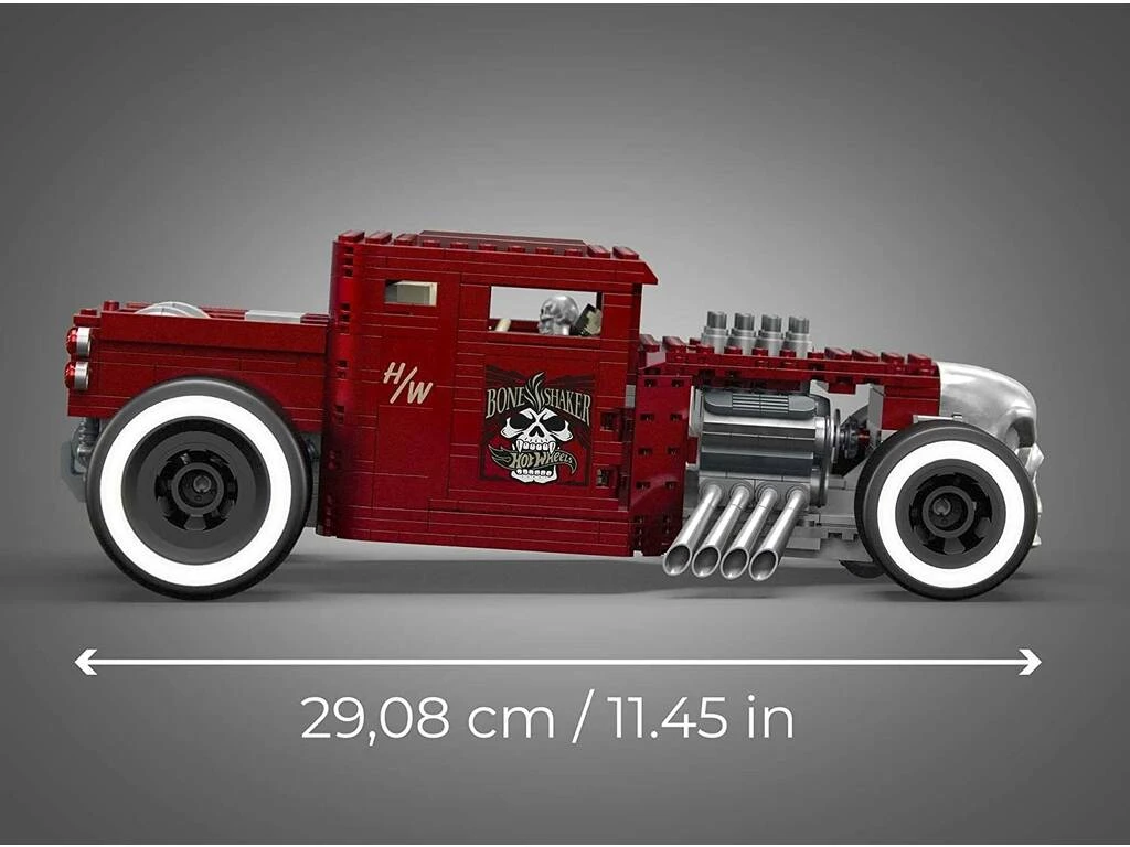 Mega Hot Wheels Building Sets Bone Shaker Mattel HBD50 5 Mega Hot Wheels Building Sets Bone Shaker Mattel HBD50 - Imagen 3