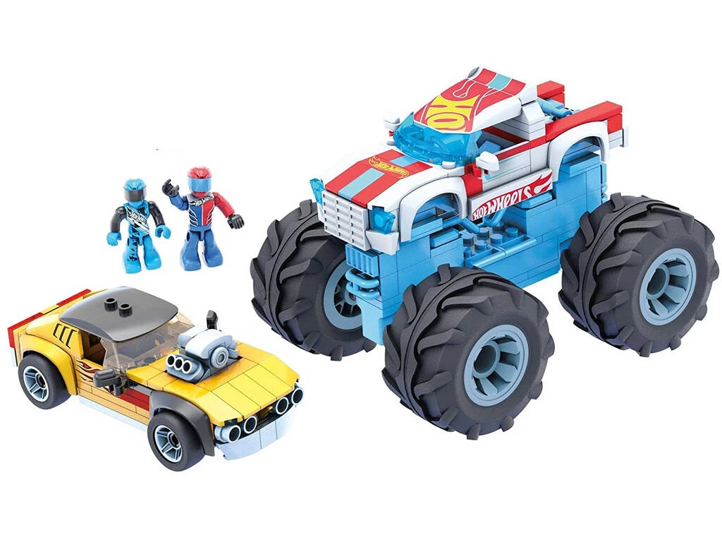 Mega Construx Hot Wheels & Monster Trucks Rodger Dodger Mattel GYG22 3 Mega Construx Hot Wheels & Monster Trucks Rodger Dodger Mattel GYG22