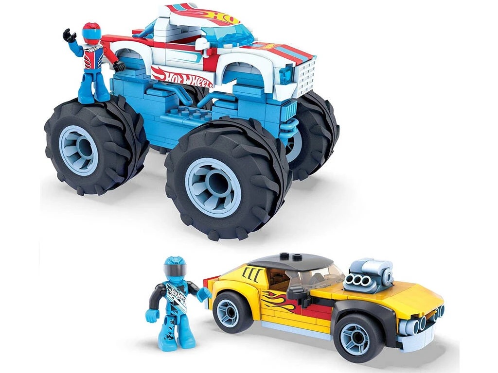 Mega Construx Hot Wheels & Monster Trucks Rodger Dodger Mattel GYG22 5 Mega Construx Hot Wheels & Monster Trucks Rodger Dodger Mattel GYG22 - Imagen 3