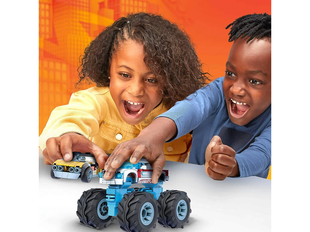 Mega Construx Hot Wheels & Monster Trucks Rodger Dodger Mattel GYG22 6 Mega Construx Hot Wheels & Monster Trucks Rodger Dodger Mattel GYG22 - Imagen 4