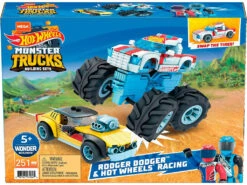 Mega Construx Hot Wheels & Monster Trucks Rodger Dodger Mattel GYG22 13 Mega Construx Hot Wheels & Monster Trucks Rodger Dodger Mattel GYG22 -Mattel Tienda De Ventas 1999963309g05