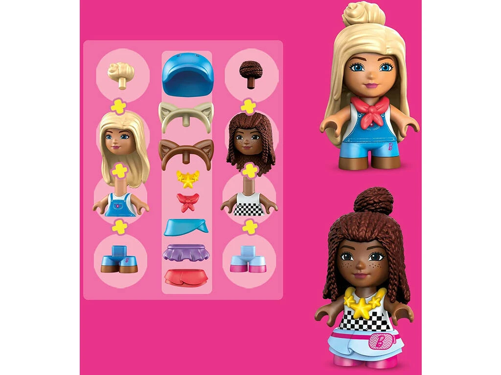 Barbie Mega Construx Establos De Caballos Mattel HDJ87 6 Barbie Mega Construx Establos De Caballos Mattel HDJ87 - Imagen 4