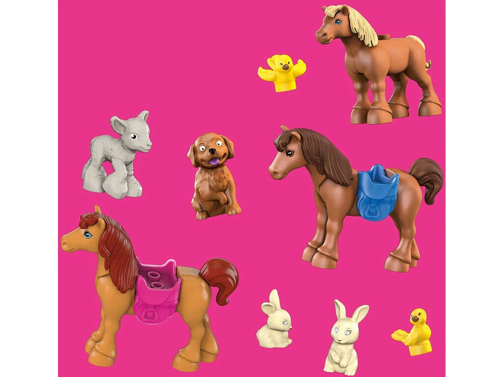 Barbie Mega Construx Establos De Caballos Mattel HDJ87 8 Barbie Mega Construx Establos De Caballos Mattel HDJ87 - Imagen 6