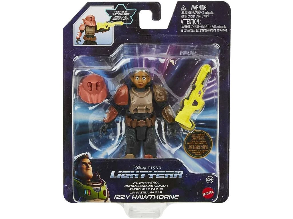 Lightyear Figura Izzy Hawthorne Mattel HHJ82 4 Lightyear Figura Izzy Hawthorne Mattel HHJ82 - Imagen 2