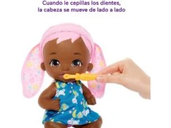 My Garden Baby Bebé Feliz Con Orejitas Y Cepillo De Dientes Mattel HGC11 -Mattel Tienda De Ventas 1999963575g03