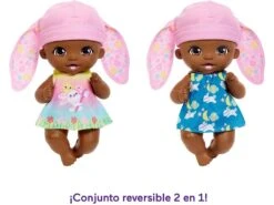My Garden Baby Bebé Feliz Con Orejitas Y Cepillo De Dientes Mattel HGC11 -Mattel Tienda De Ventas 1999963575g04