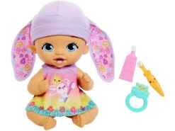 My Garden Baby Bebé Feliz Con Orejitas Y Cepillo De Dientes Mattel HGC12