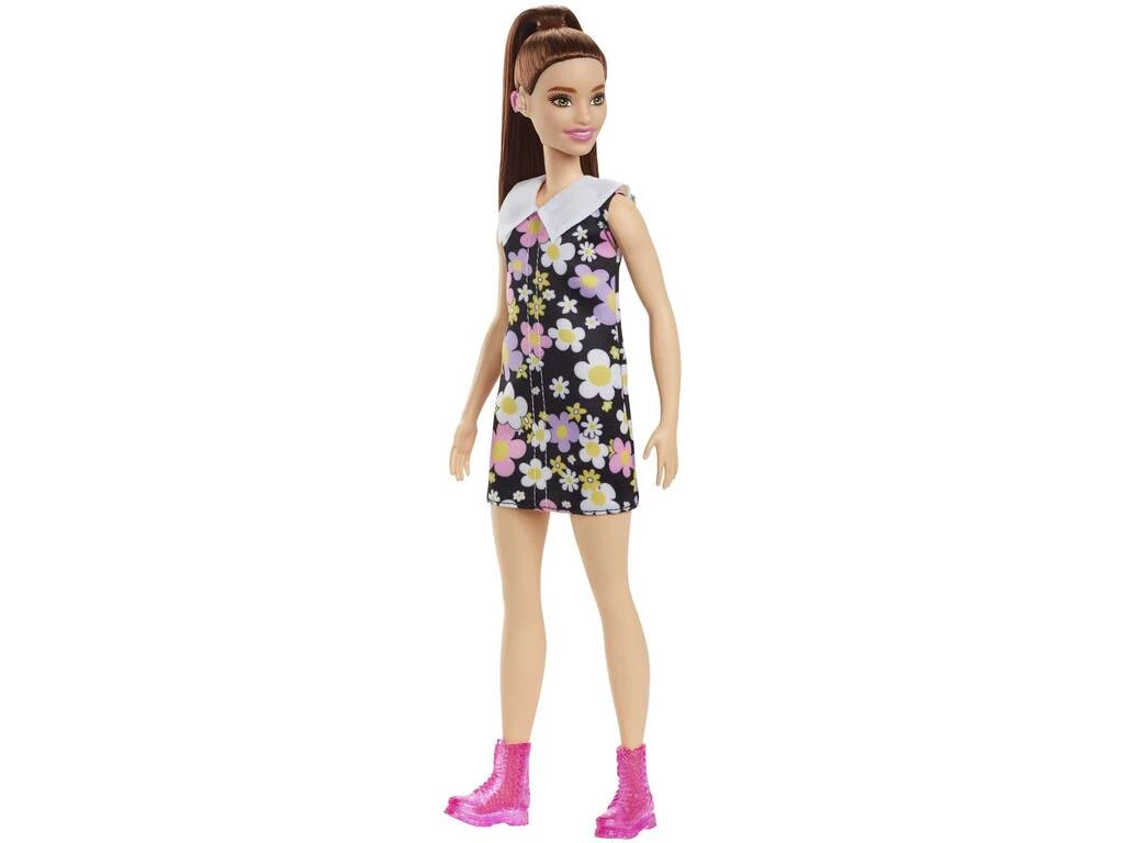 Barbie Fashionista Vestido Margaritas Con Audífono Mattel HBV19 5 Barbie Fashionista Vestido Margaritas Con Audífono Mattel HBV19 - Imagen 3