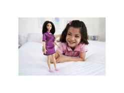 Barbie Fashionista Vestido Rosa A Cuadros Mattel HBV20 -Mattel Tienda De Ventas 1999965691g05