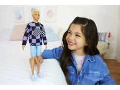 Ken Fashionista Sudadera Cuadros Mattel HBV25 -Mattel Tienda De Ventas 1999965694g04