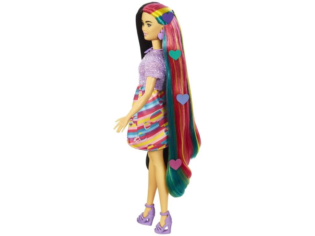 Barbie Totally Hair Pelo Extralargo Corazón Mattel HCM90 6 Barbie Totally Hair Pelo Extralargo Corazón Mattel HCM90 - Imagen 4