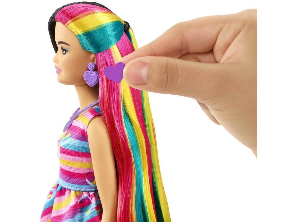 Barbie Totally Hair Pelo Extralargo Corazón Mattel HCM90 8 Barbie Totally Hair Pelo Extralargo Corazón Mattel HCM90 - Imagen 6