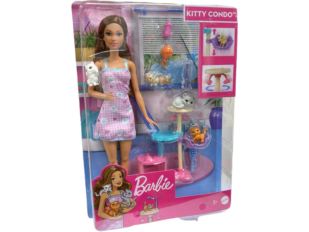 Barbie Y Sus Gatitos Mattel HHB70 4 Barbie Y Sus Gatitos Mattel HHB70 - Imagen 2