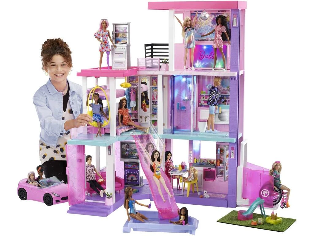 Barbie Dreamhouse 60 Aniversario Mattel HCD51 8 Barbie Dreamhouse 60 Aniversario Mattel HCD51 - Imagen 6