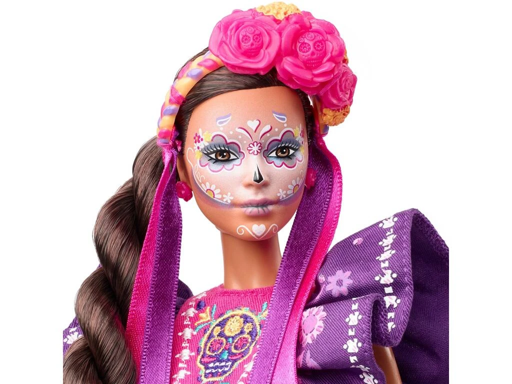 Barbie Signature Día De Muertos Mattel HBY09 5 Barbie Signature Día De Muertos Mattel HBY09 - Imagen 3