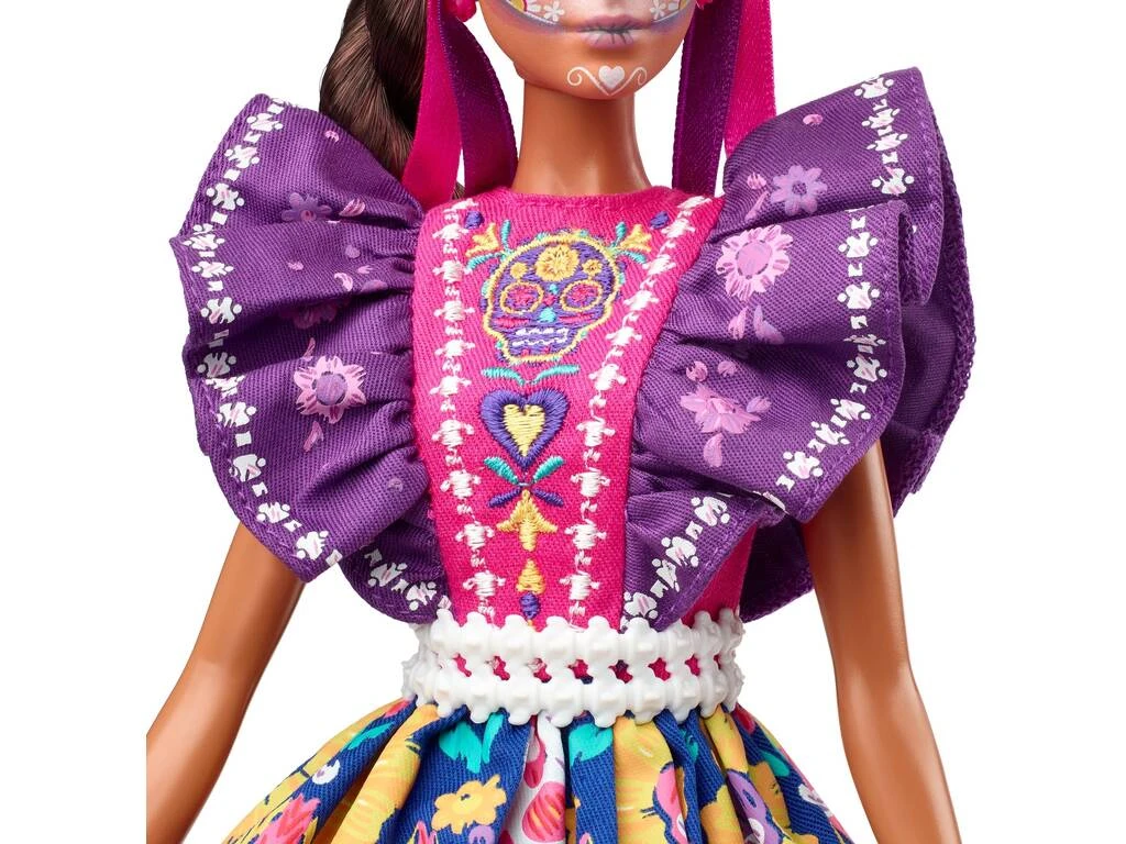 Barbie Signature Día De Muertos Mattel HBY09 6 Barbie Signature Día De Muertos Mattel HBY09 - Imagen 4