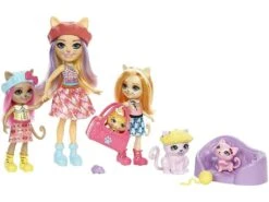 Enchantimals City Tails Familia De Siamesas Mattel HHC11 -Mattel Tienda De Ventas 1999965743g02