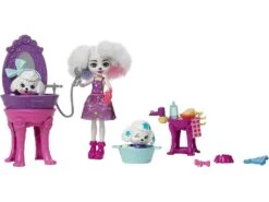 Enchantimals City Tails Salón De Belleza De Perris Poodle Mattel HHC20