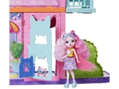 Enchantimals City Tails Cafetería Y Casa De La Ciudad De Palmer Pomerian Mattel HHC18 -Mattel Tienda De Ventas 1999965751g04