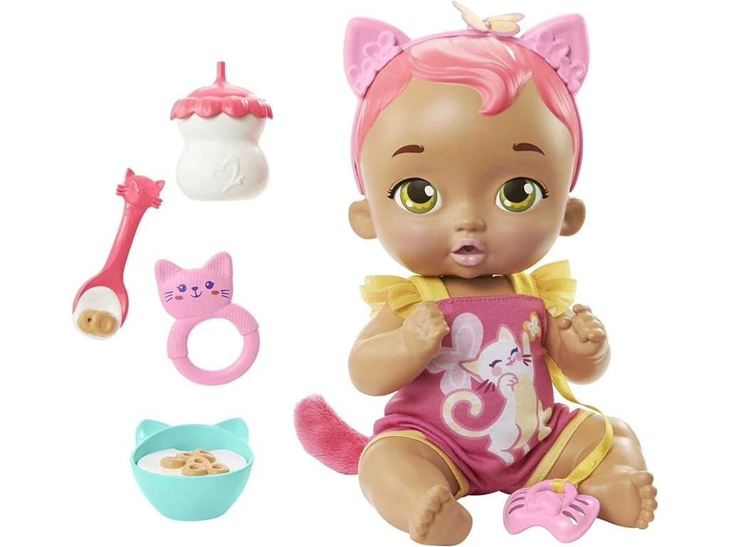 My Garden Baby Gatito Come Y Se Acurruca Rosa Mattel HHP29 3 My Garden Baby Gatito Come Y Se Acurruca Rosa Mattel HHP29