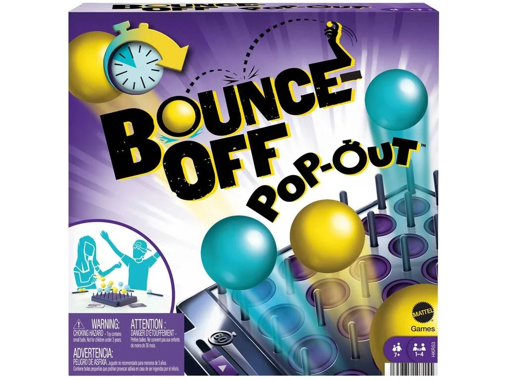 Bounce Off Pop-Out Mattel HKR53 3 Bounce Off Pop-Out Mattel HKR53