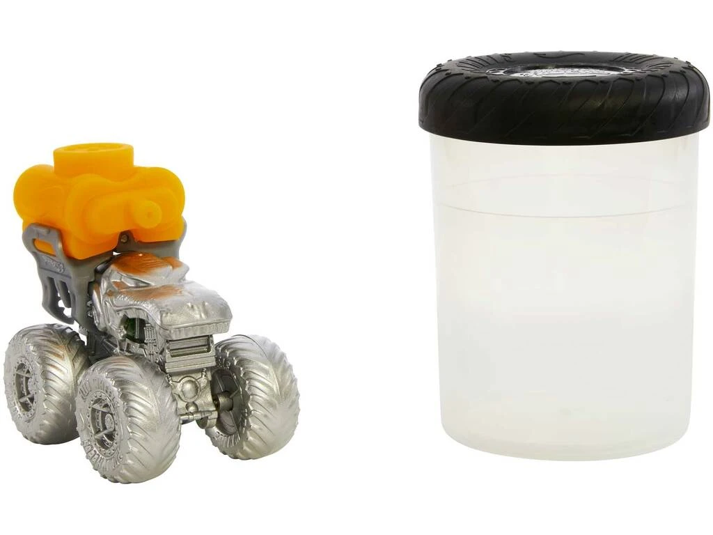 Hot Wheels Monster Trucks Color Reveal Mattel HJF39 6 Hot Wheels Monster Trucks Color Reveal Mattel HJF39 - Imagen 4