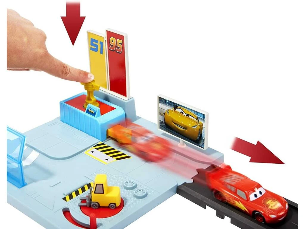 Cars On The Road Circuito De Carreras Dinoco Rusteze Mattel HGV69 6 Cars On The Road Circuito De Carreras Dinoco Rusteze Mattel HGV69 - Imagen 4