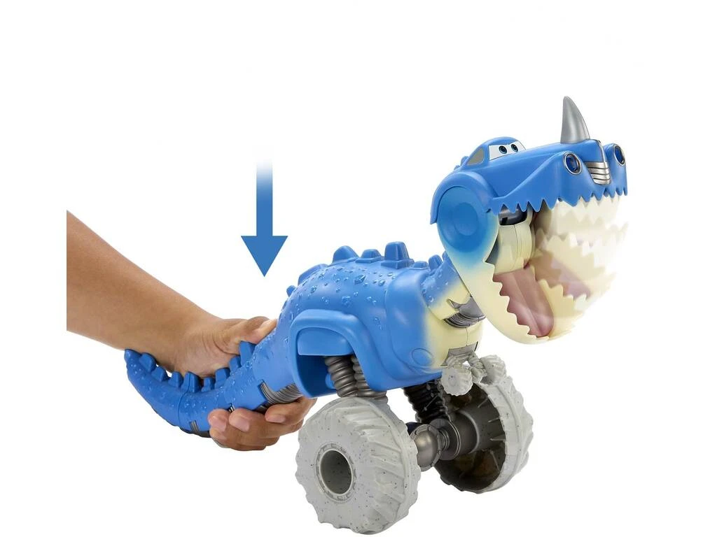 Cars On The Road Dino Rueda Y Muerde Mattel HHW71 6 Cars On The Road Dino Rueda Y Muerde Mattel HHW71 - Imagen 4