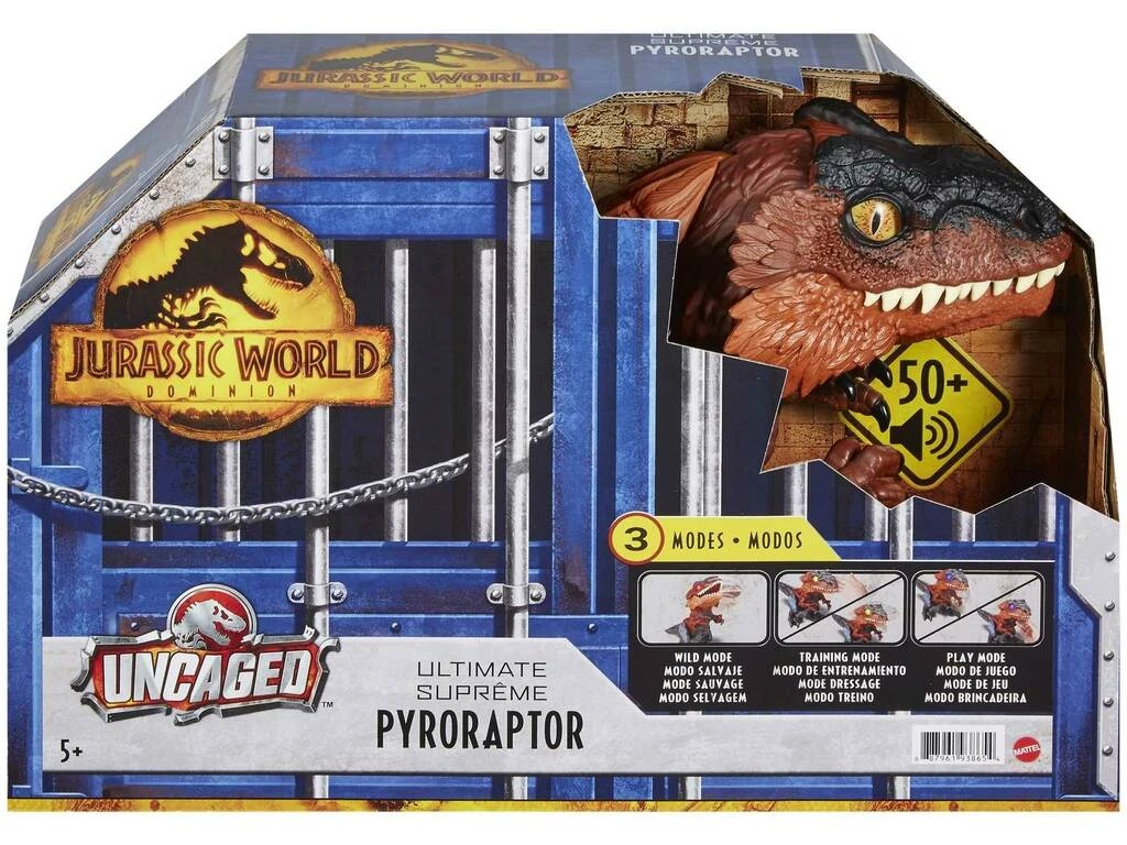Jurassic World Dinosaurio Desenjaulado En Llamas Mattel GWD70 4 Jurassic World Dinosaurio Desenjaulado En Llamas Mattel GWD70 - Imagen 2
