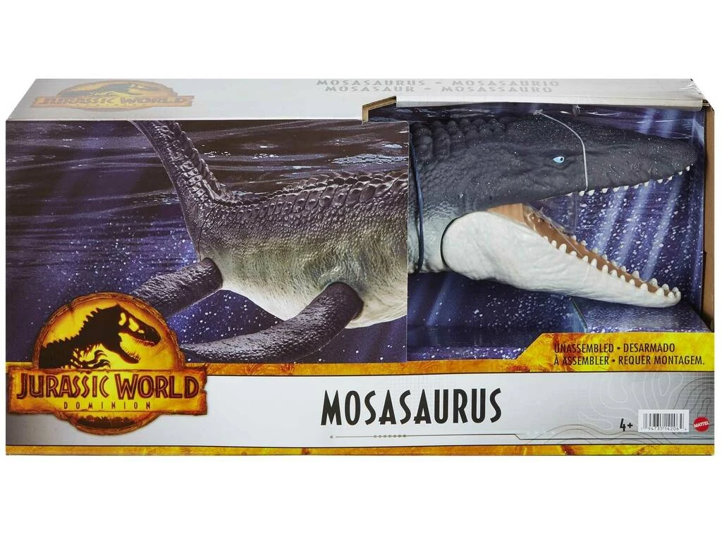 Jurassic World Dominion Mosasaurus Defensor Del Océano Mattel HNJ56 4 Jurassic World Dominion Mosasaurus Defensor Del Océano Mattel HNJ56 - Imagen 2