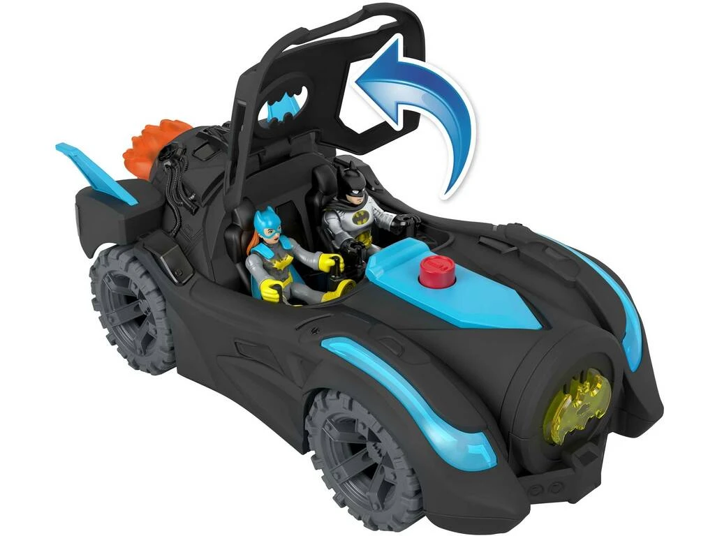 Imaginext DC Super Friends Batmóvil Con Luces Y Sonidos Mattel HGX96 8 Imaginext DC Super Friends Batmóvil Con Luces Y Sonidos Mattel HGX96 - Imagen 6