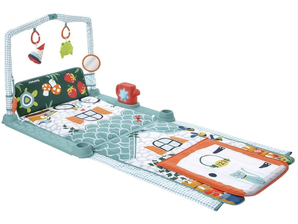 Fisher Price Gimnasio De Actividades Juega Y Gatea 3 En 1 Mattel HJK45 6 Fisher Price Gimnasio De Actividades Juega Y Gatea 3 En 1 Mattel HJK45 - Imagen 4