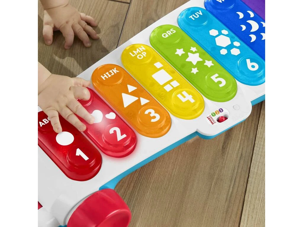 Fisher Price Xilófono Luminoso Gigante Mattel HJK38 7 Fisher Price Xilófono Luminoso Gigante Mattel HJK38 - Imagen 5