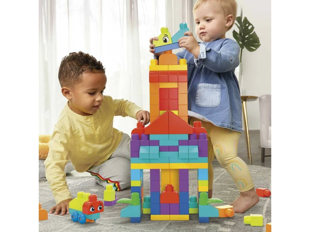 Mega Bloks Bolsa Grande 150 Piezas Mattel HHM96 7 Mega Bloks Bolsa Grande 150 Piezas Mattel HHM96 - Imagen 5