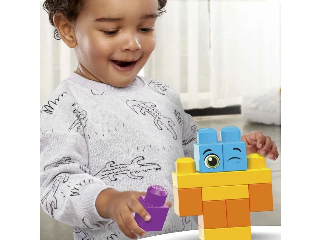 Mega Bloks Bolsa Grande 150 Piezas Mattel HHM96 8 Mega Bloks Bolsa Grande 150 Piezas Mattel HHM96 - Imagen 6