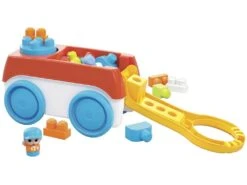Mega Bloks Vagón Giratorio De Bloques Mattel HHN00