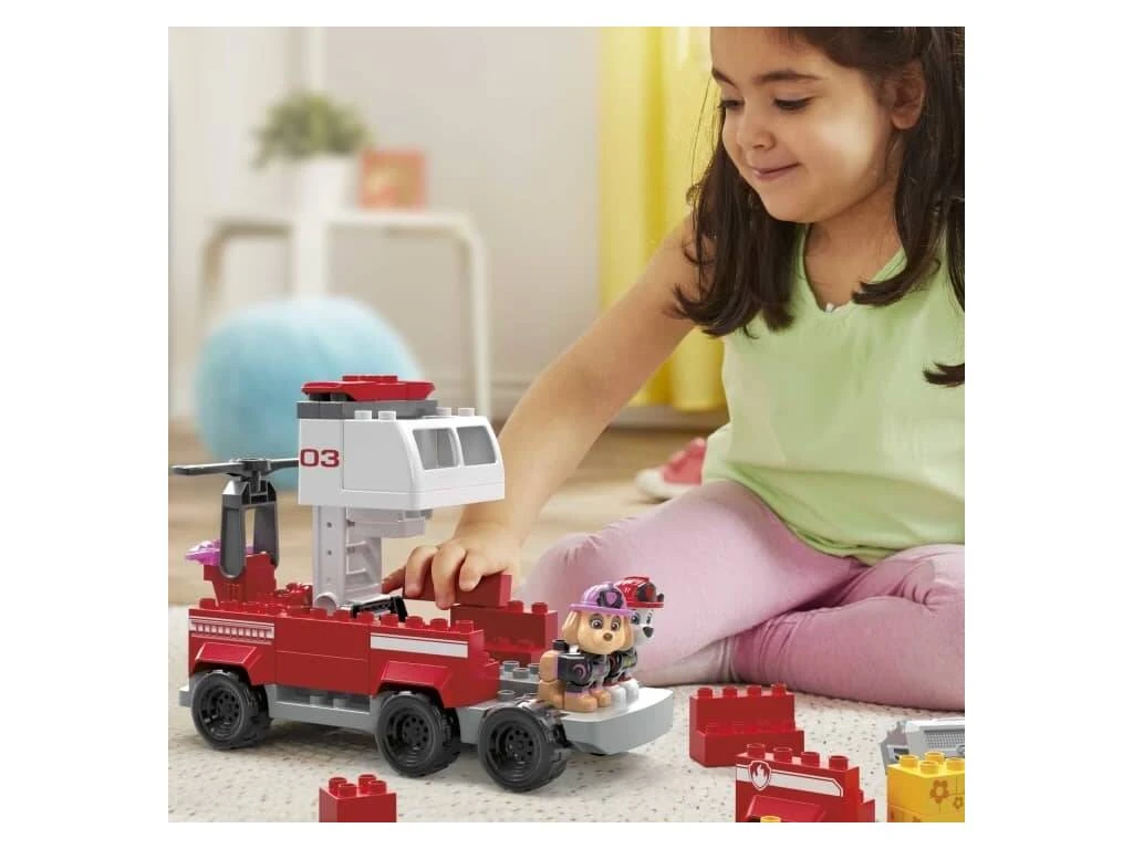 Paw Patrol Mega Bloks Camión De Bomberos De Marshall Mattel HHN05 8 Paw Patrol Mega Bloks Camión De Bomberos De Marshall Mattel HHN05 - Imagen 6