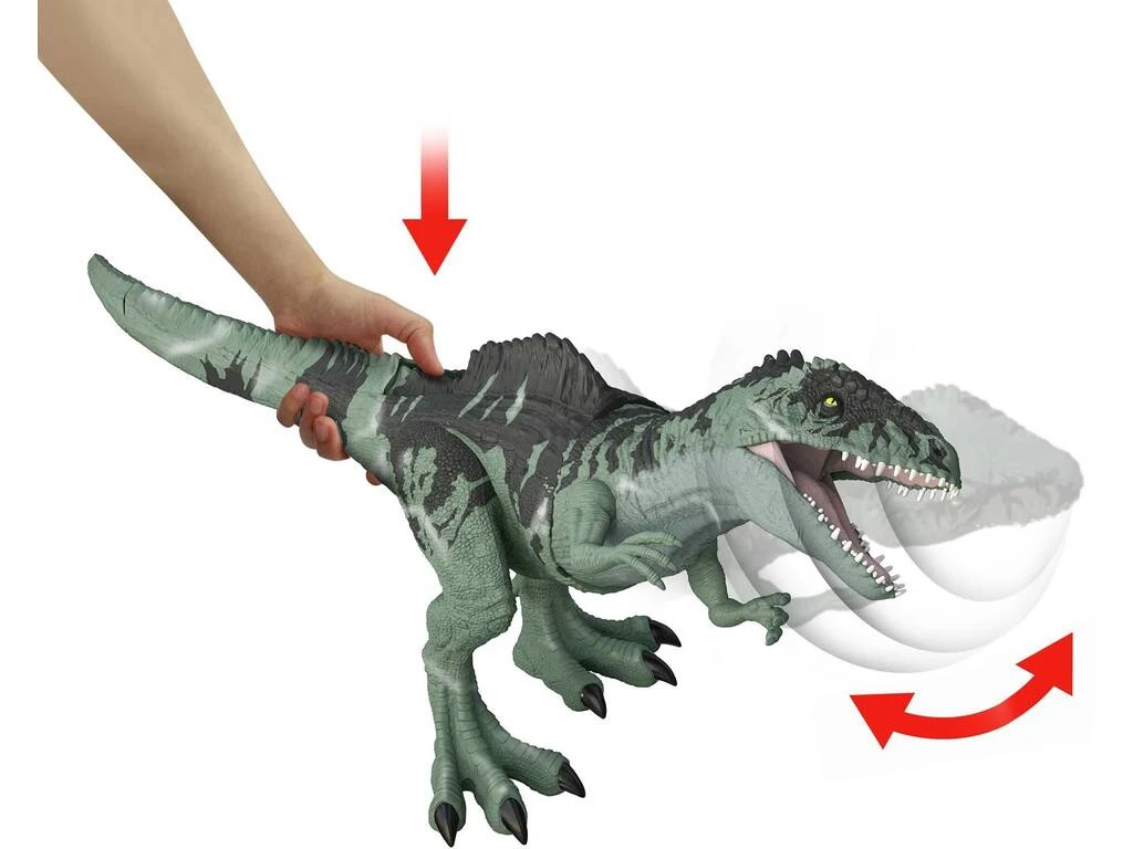 Jurassic World Dominion Strike N' Roar Dinosaurio Gigante Mattel GYC94 6 Jurassic World Dominion Strike N' Roar Dinosaurio Gigante Mattel GYC94 - Imagen 4