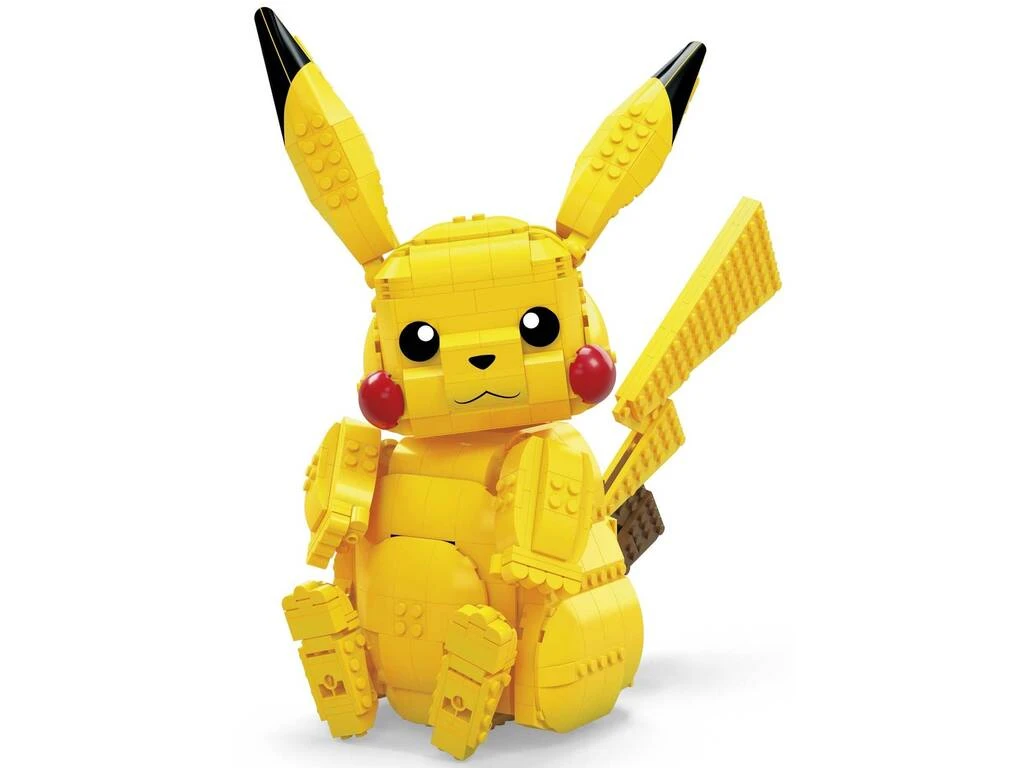 Mega Construx Pokémon Pikachu Gigante Mattel FVK81 3 Mega Construx Pokémon Pikachu Gigante Mattel FVK81