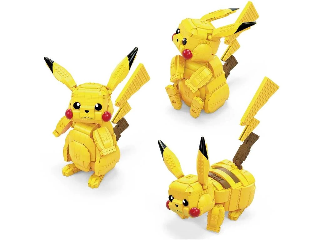 Mega Construx Pokémon Pikachu Gigante Mattel FVK81 7 Mega Construx Pokémon Pikachu Gigante Mattel FVK81 - Imagen 5