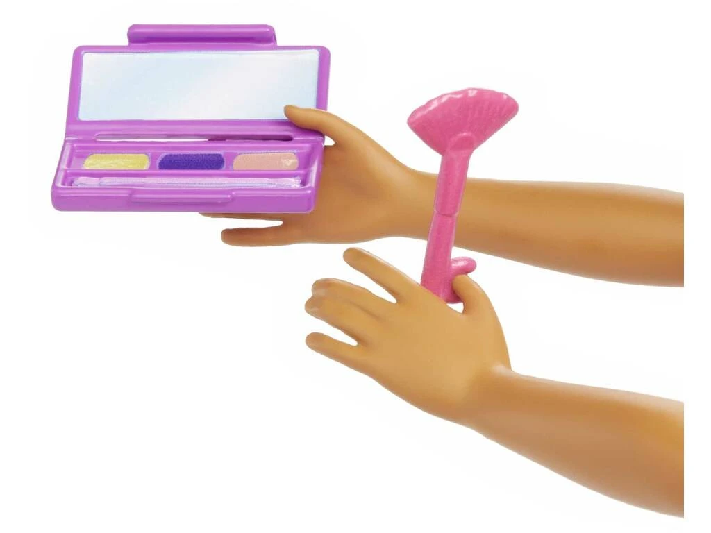 Barbie Tú Puedes Ser Maquilladora Mattel HKT66 7 Barbie Tú Puedes Ser Maquilladora Mattel HKT66 - Imagen 5
