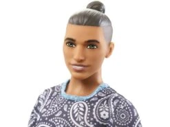 Barbie Fashionista Muñeco Ken Estampado Bandana Mattel HJT09 -Mattel Tienda De Ventas 1999969604g02