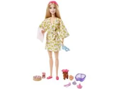 Barbie Muñeca Rubia Bienestar Spa Mattel HKT90