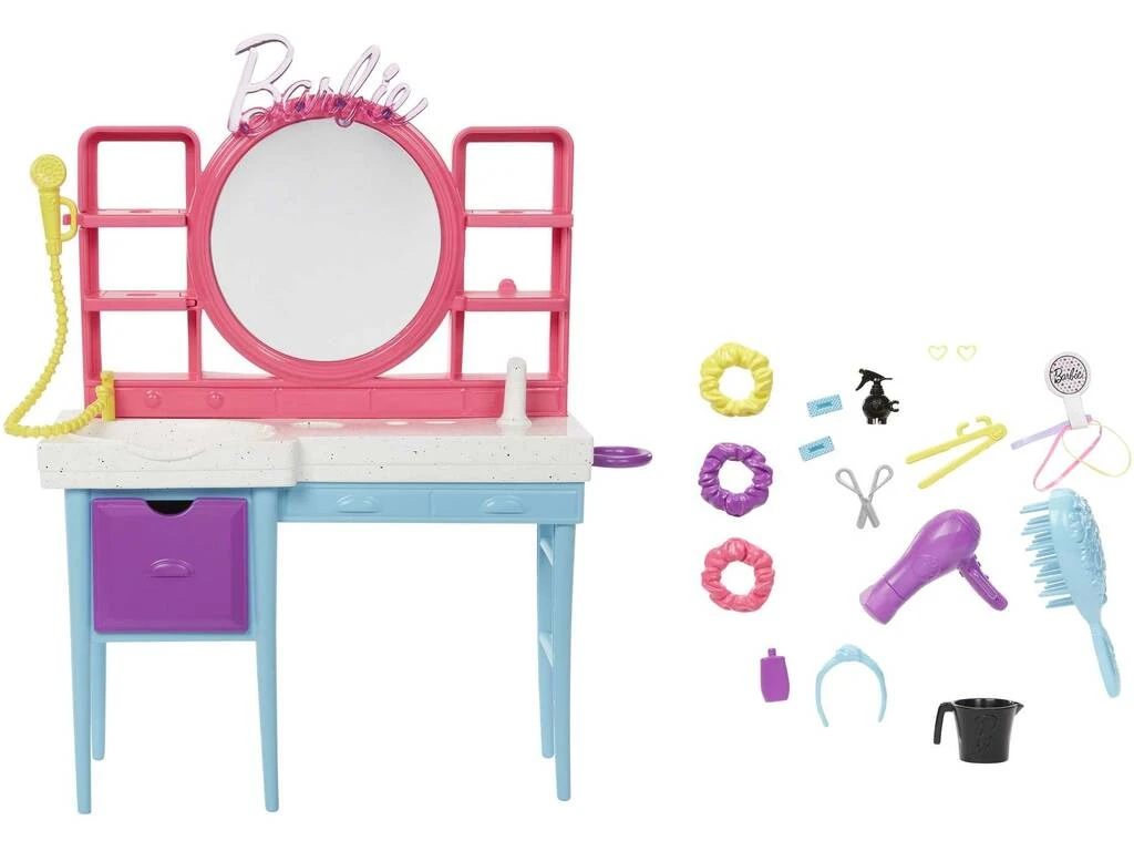 Barbie Totally Hair Set De Juego Mattel HKV00 5 Barbie Totally Hair Set De Juego Mattel HKV00 - Imagen 3