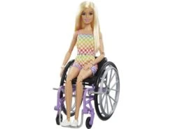 Barbie Fashionista Rubia Con Silla De Ruedas Mattel HJT13 12 Barbie Fashionista Rubia Con Silla De Ruedas Mattel HJT13 -Mattel Tienda De Ventas 1999969613g02