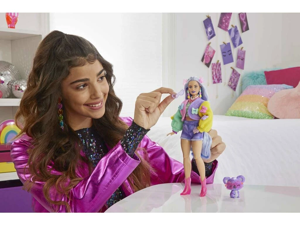 Barbie Extra Mariposas Mattel HKP95 8 Barbie Extra Mariposas Mattel HKP95 - Imagen 6