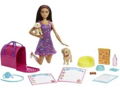 Barbie Adopta Perritos Mattel HKD86